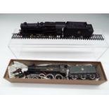 Hornby - an OO gauge model 8F class 2-8-0 locomotive and tender, running no 48758, # R322,