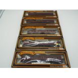 Mainline - 5 x OO gauge LMS coaches comprising parcels brake van,