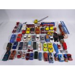 Corgi - 52 x unboxed and mostly playworn die-cast Corgi vehicles - Lot includes a Corgi 'James