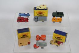 Matchbox - Moko - Lesney - Benbros - A collection of 10 x models, three boxed and seven loose,