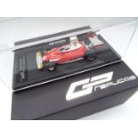 GP Replicas - a 1:43 scale model 312T 1975 NR 12, driver N Lauda, red livery, racing no.