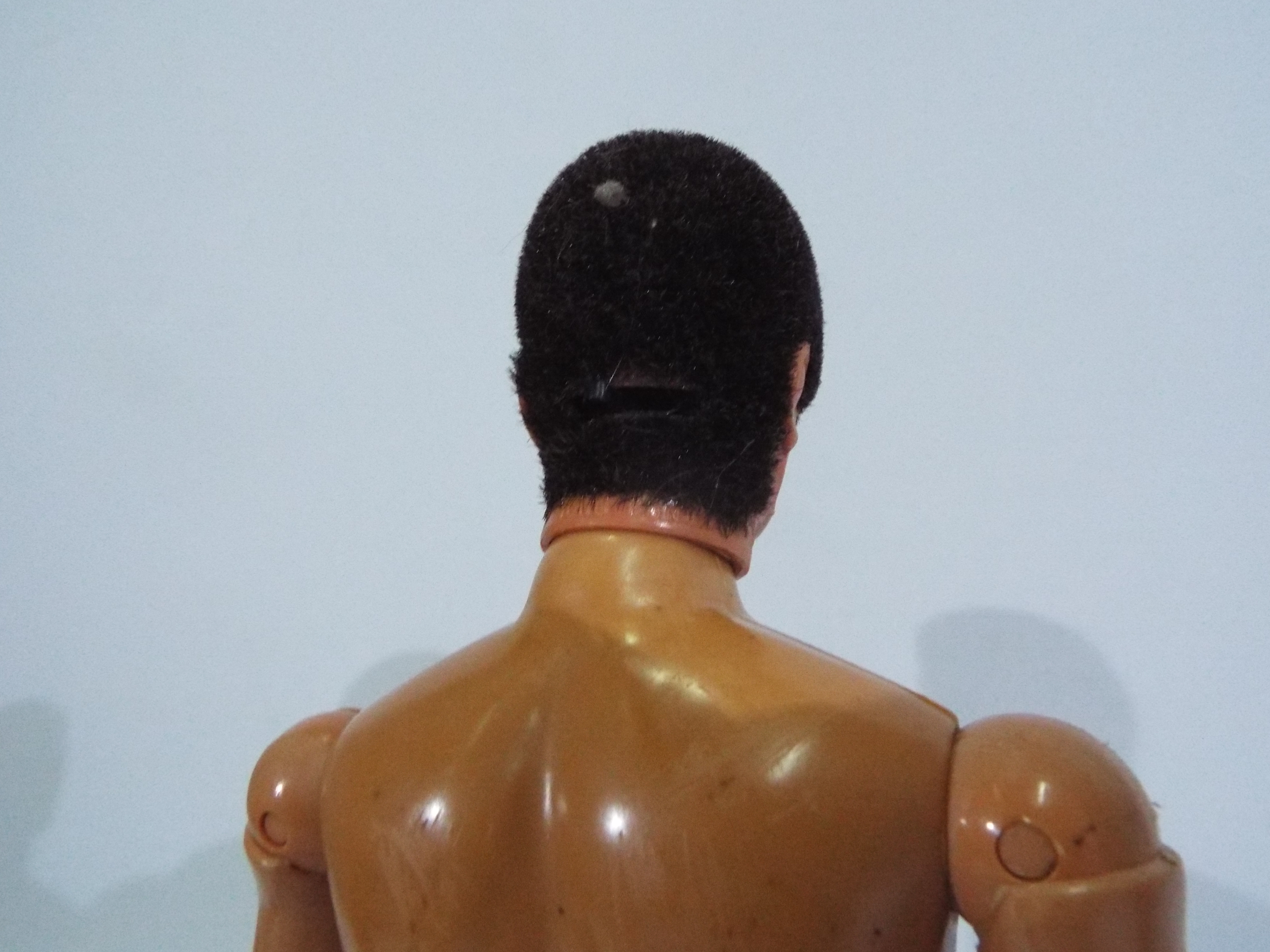 Palitoy, Action Man - Three naked Palitoy 'Eagle-Eye' Action Man flock hair figures. - Image 7 of 8