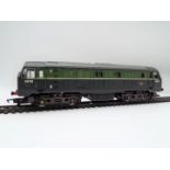 Hornby - an OO gauge model diesel electric locomotive, class 29, running no D6119, BR green livery,