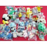 A job lot of approximately 40 Soft Toys, bears, animals,
