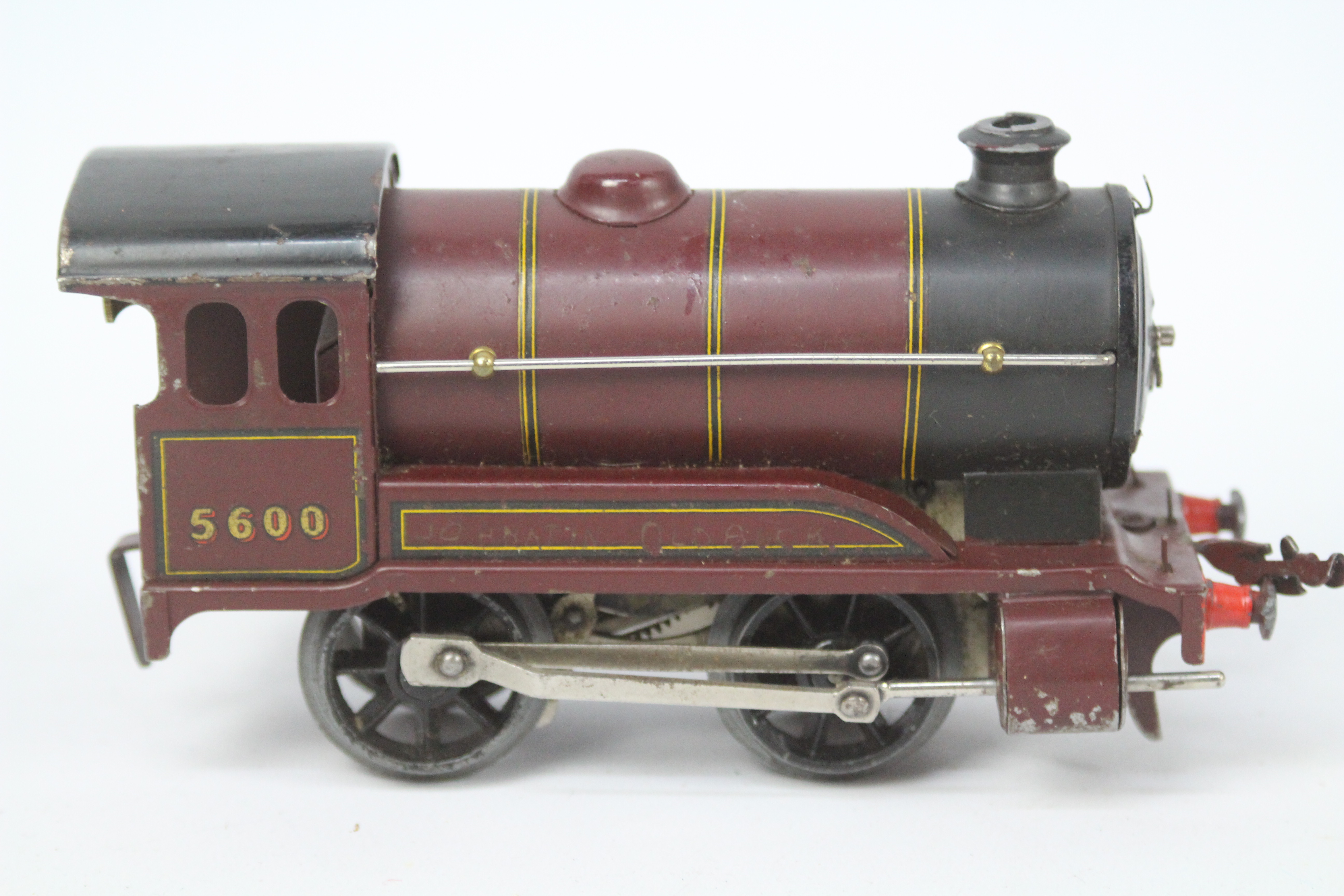 Hornby - A boxed Hornby #601 O gauge Clockwork Goods Train Set. - Image 4 of 6