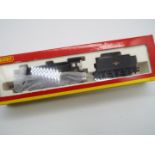 Hornby - an OO gauge model County class locomotive and tender,