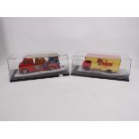 Wells Brimtoy - 2 x pressed metal and plastic Bedford models,