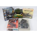 Aurora, Remocon, Hot Wheels, Other - A mixed lot containing model kits, a plastic tank,