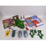 Matchbox, Other - Thunderbirds - A collection of Thunderbirds vehicles and spaceships,
