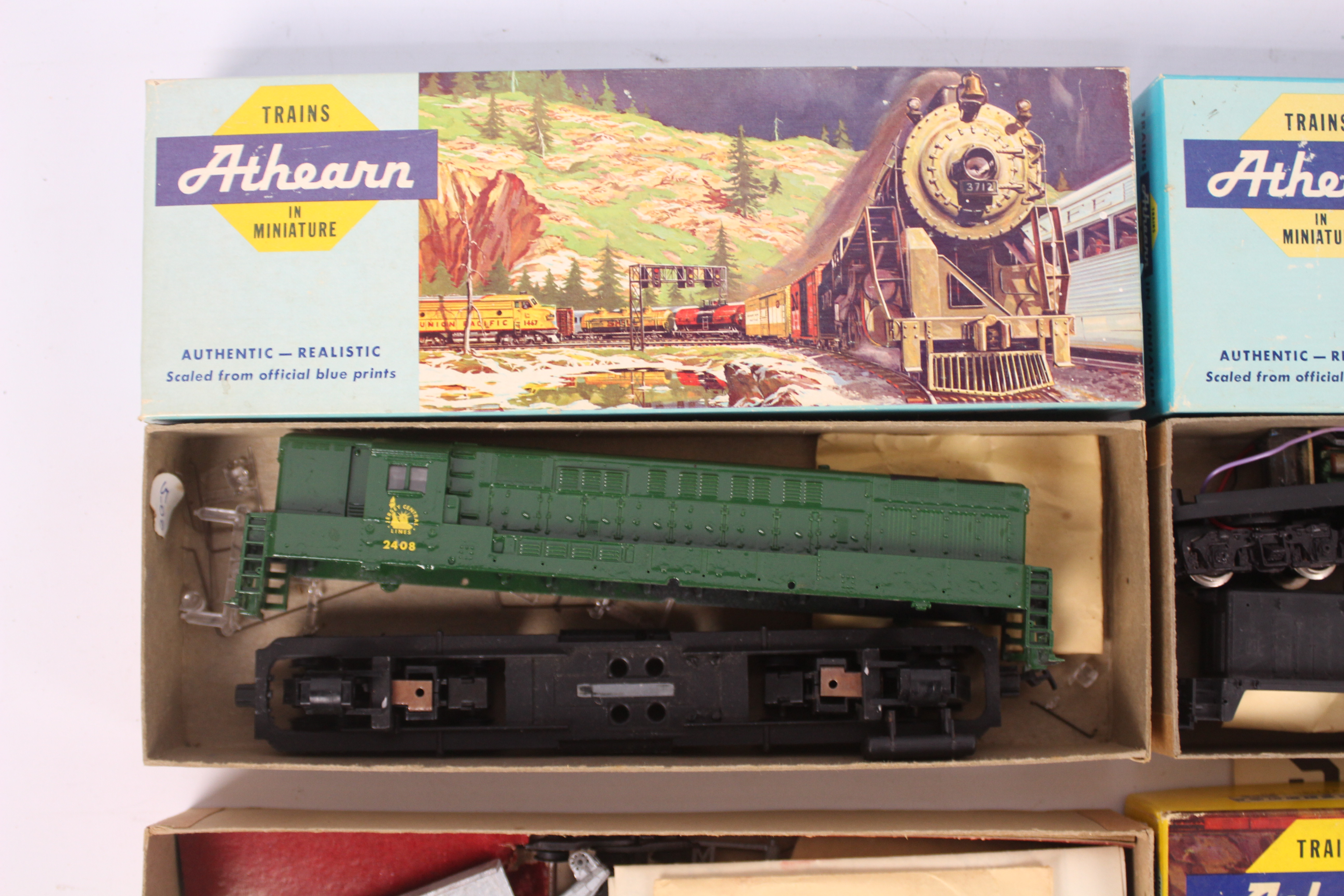 Athearn - Three boxed part built HO gauge American diesel road locomotive kits from Athearn. - Image 2 of 4