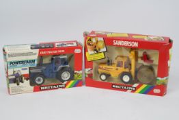 Britains - Two boxed Britains 1:32 scale diecast model farm vehicles.