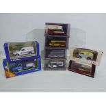 Corgi - 8 x boxed and plastic cased Corgi cars and buses - Lot includes a 1:76 limited edition