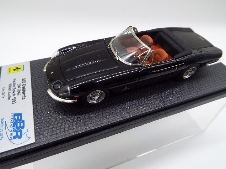 BBR Models - a 1:43 scale model Ferrari 365 California, S/N 9849, Pebble Beach 1993,