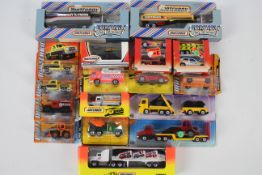 Matchbox - Siku - A collection of 17 x boxed / carded vehicles and twin packs including Matchbox