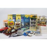 Ertl - Matchbox - EFE - Corgi. Approx 30 boxed and loose die cast model cars / planes.