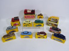 Atlas Dinky - 12 x boxed French vehicles including Citroen H Van in Phillips livery # 587,