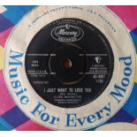 MUSIC 45 RPM RECORD - CLYDE MCPHATTER I JUST WANT TO LOVE YOU / YOU'RE FOR ME
