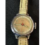 ORIS - 1930'S LADIES STAINLESS STEEL WRISTWATCH