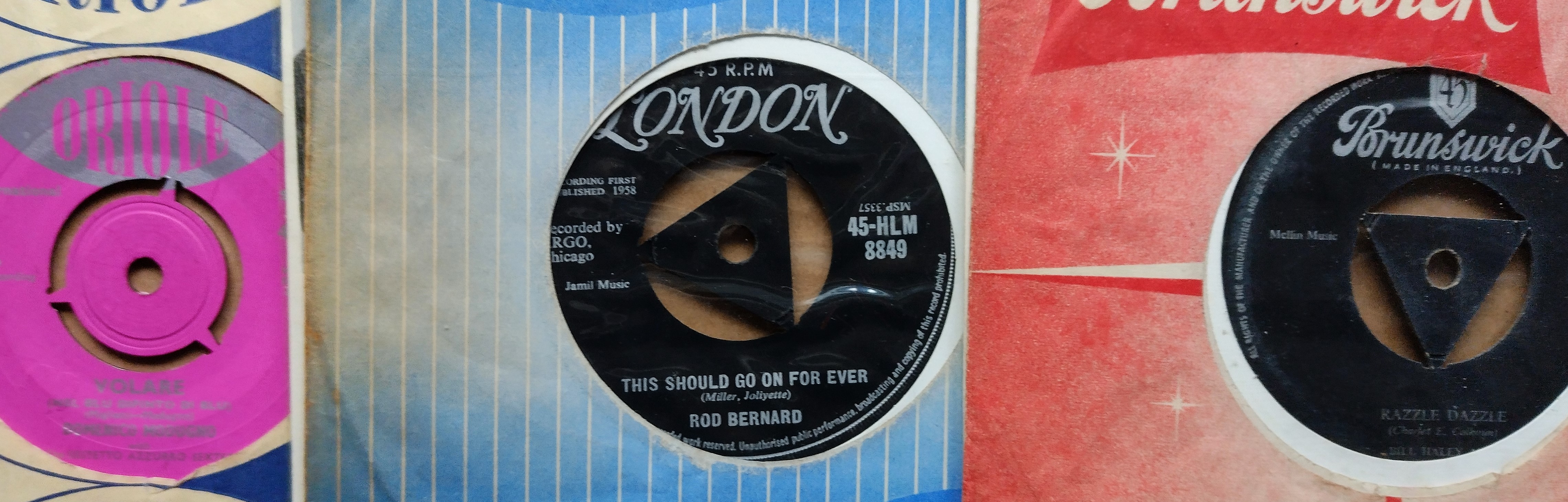 MUSIC 45RPM RECORDS - THE TEEN BEATS, THE RAYS, THE VIPERS, ROD BERNARD ETC. - Bild 4 aus 4