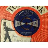 MUSIC 45 RPM RECORD - THE DEEP RIVER BOYS I DON'T KNOW WHY / TIMBER'S GOTTA ROLL