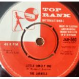 MUSIC 45 RPM RECORD - THE JARMELS LITTLE LONELY ONE / SHE LOVES TO DANCE