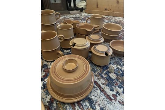 MID CENTURY PURBECK POTTERY 76 PIECE DINNER, TEA & COFFEE SERVICE - Bild 5 aus 7