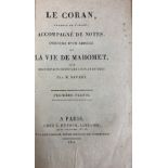 CORAN, Le, traduit de l'Arabe, accompagné de notes, précédé d'un abrégé de