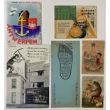 BLOTTING PAPERS, Collection of c. 150 "vloeibladen", pocket calendars, and other advertising