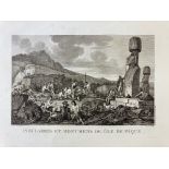 EASTER ISLAND -- "INSULAIRES et Monumens de l'Île de Pâque". (Paris, 1797). Engr