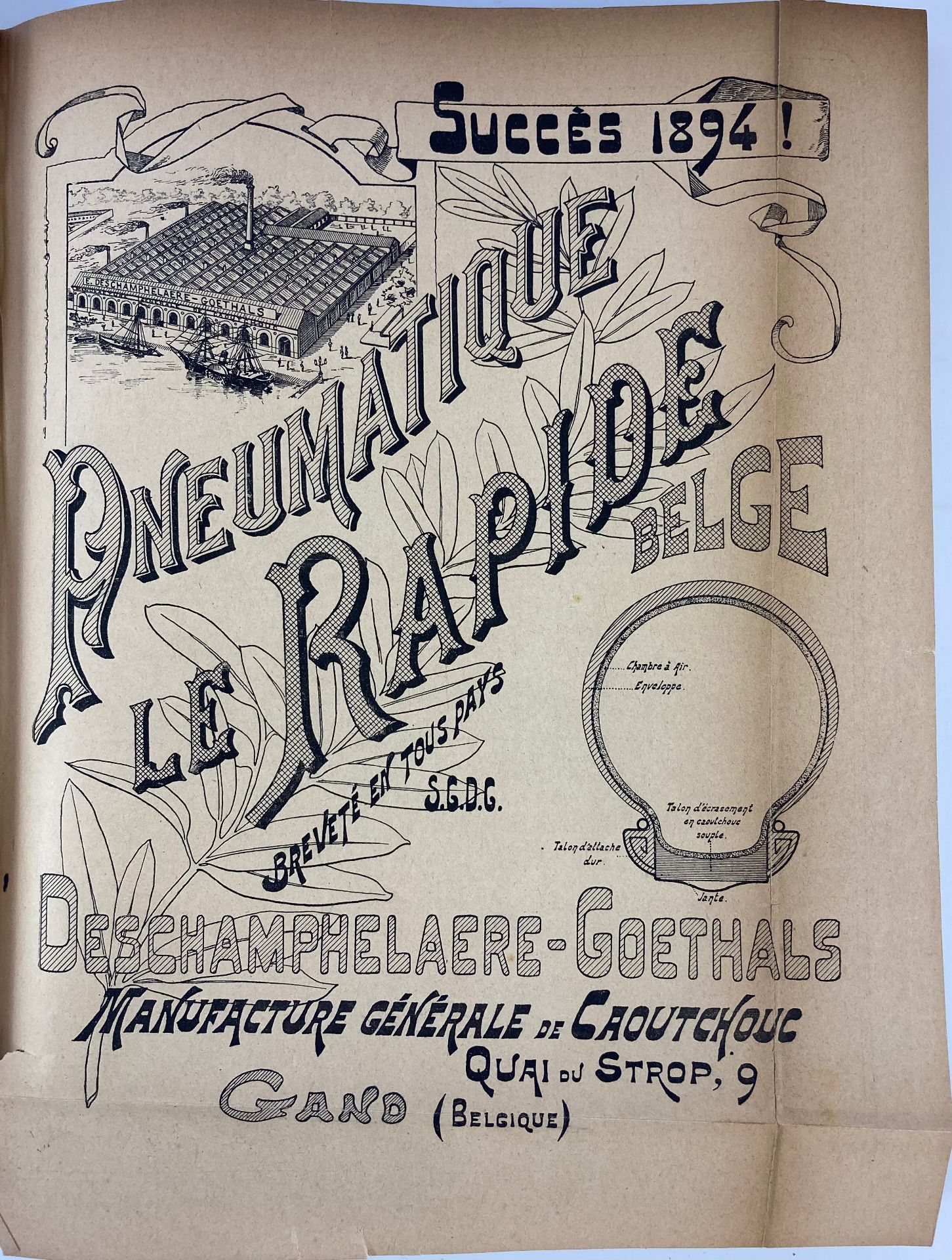 BICYCLES -- LA PÉDALE MILITAIRE. 1ere-3me Année, nos. 2-61, 63-67. Brux., 1893-94 - Bild 2 aus 2