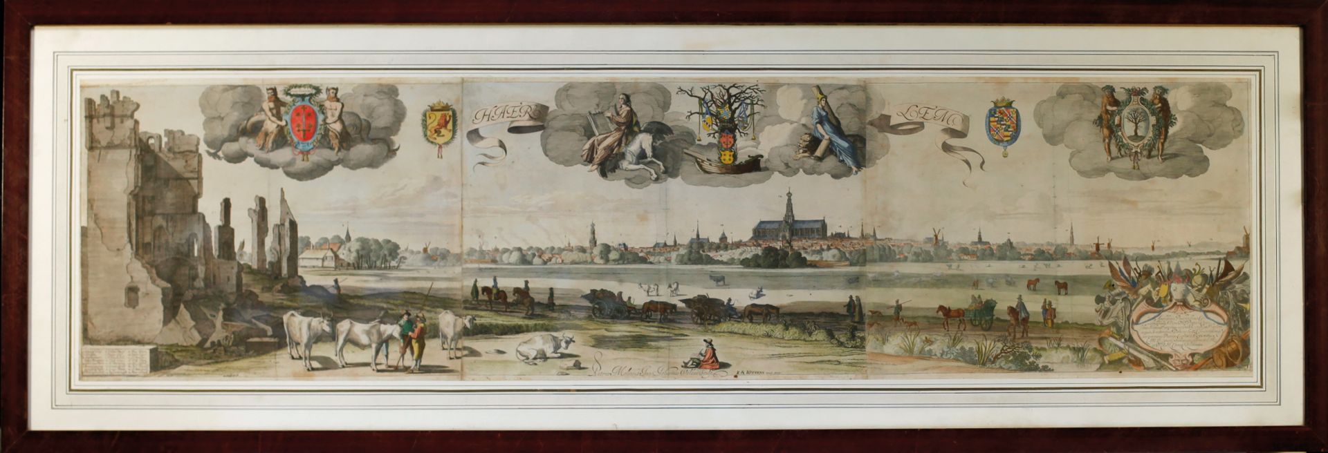 LOW COUNTRIES -- HAARLEM -- "HAERLEM". Amst., R. & J. Ottens, (between 1726-66). Engr. handcold