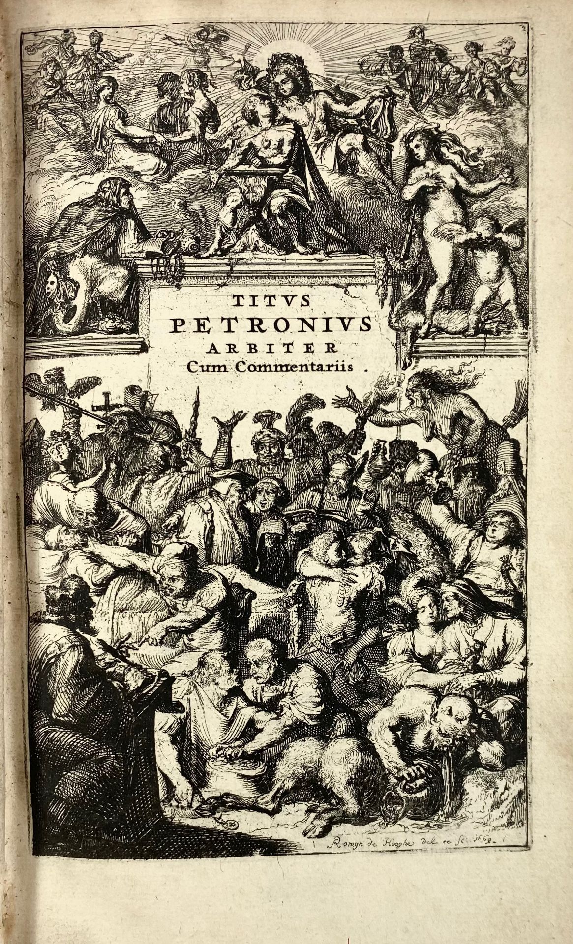 CASAUBON, I. De satyrica Græcorum poesi, & Romanorum satira ll. II. Par., A - Bild 3 aus 3