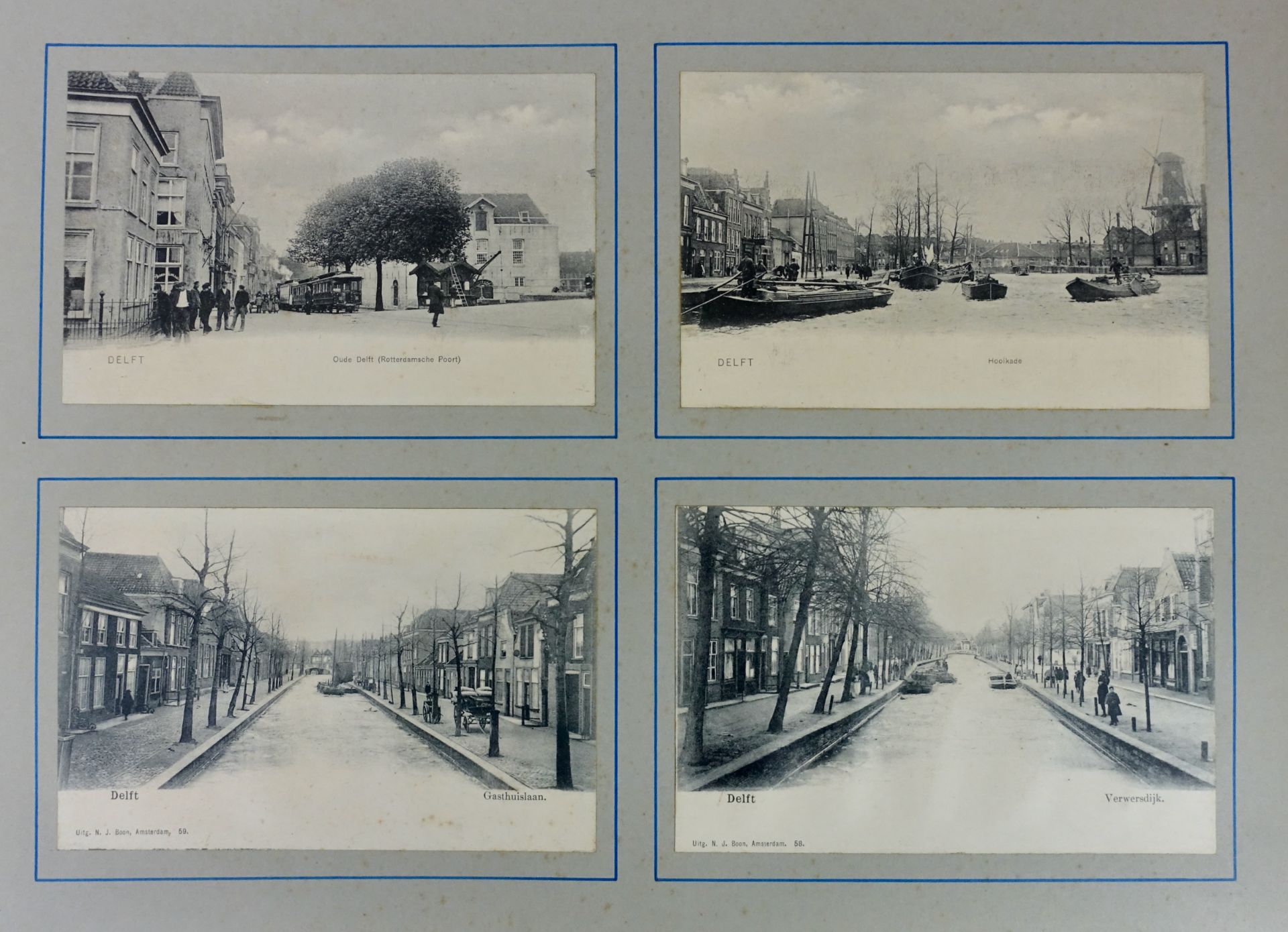 DELFT -- "GEZICHTEN OP DELFT 1915". Album dedicated to the inner city of - Bild 4 aus 5