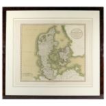 DENMARK -- "A NEW MAP OF THE KINGDOM OF DENMARK, Comprehending North and