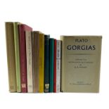 PLATO. Gorgias. A rev. text w. introd. & comm. by E.R. Dodds. 1959