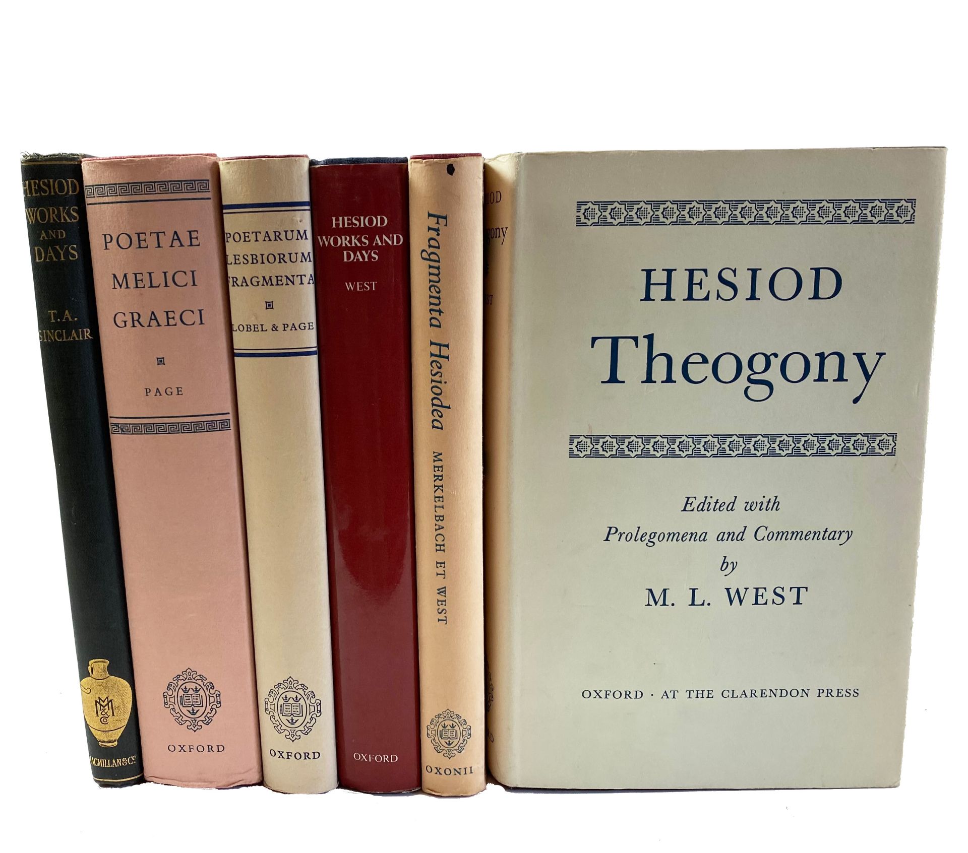 HESIODUS. Fragmenta Hesiodea. - Works and days - Theogony. - Ed. w. proleg. & comm. by
