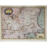 EASTERN EUROPE -- "WALACHIA, Servia, Bulgaria, Romania". (Amst., Mercator/Hondius, 1623). Cold. engr