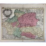 EASTERN EUROPE -- POLAND -- "TABULA REGNI POLONIÆ, Ducatus Lithuaniæ, &c ad usum Seren