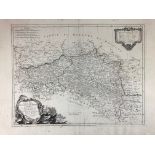 EASTERN EUROPE -- POLAND -- "CARTE DE LA POLOGNE AUTRICHIENNE Contenant la Russie Rouge