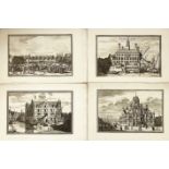 LOW COUNTRIES -- DELFT -- ("KAART FIGURATIEF"). (Amst.), P. Smith, (1702 (?)). Collection of 16