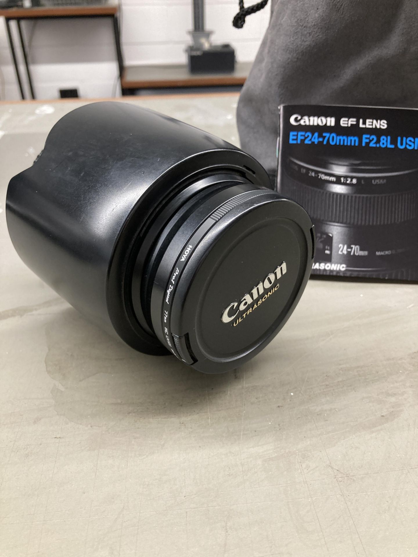 Canon EOS-1DS Mark III DSLR camera with Canon EF 24-70mm F2.8L USM lens, charger, battery and leads - Image 22 of 26