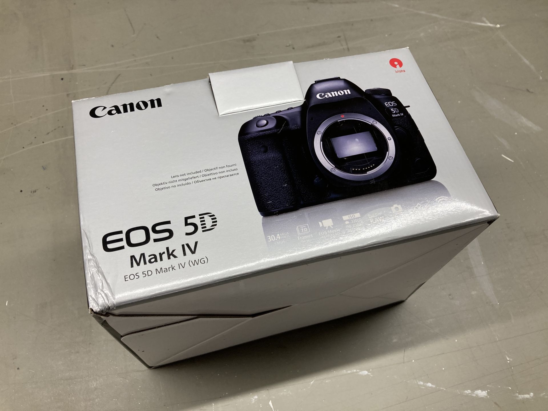 Canon EOS 5D Mark IV (WG) DSLR camera body with charger, spare batteries and leads - Image 3 of 22