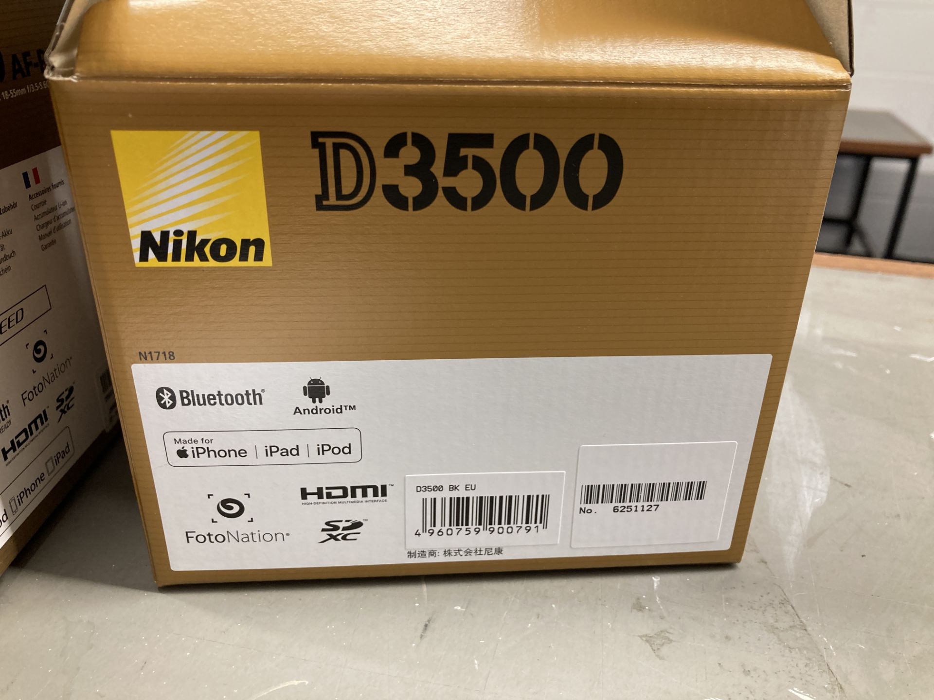 Nikon D3500 AF-P 18-55 DSLR camera kit with Nikon D3500 DSLR camera and lens - Image 17 of 29