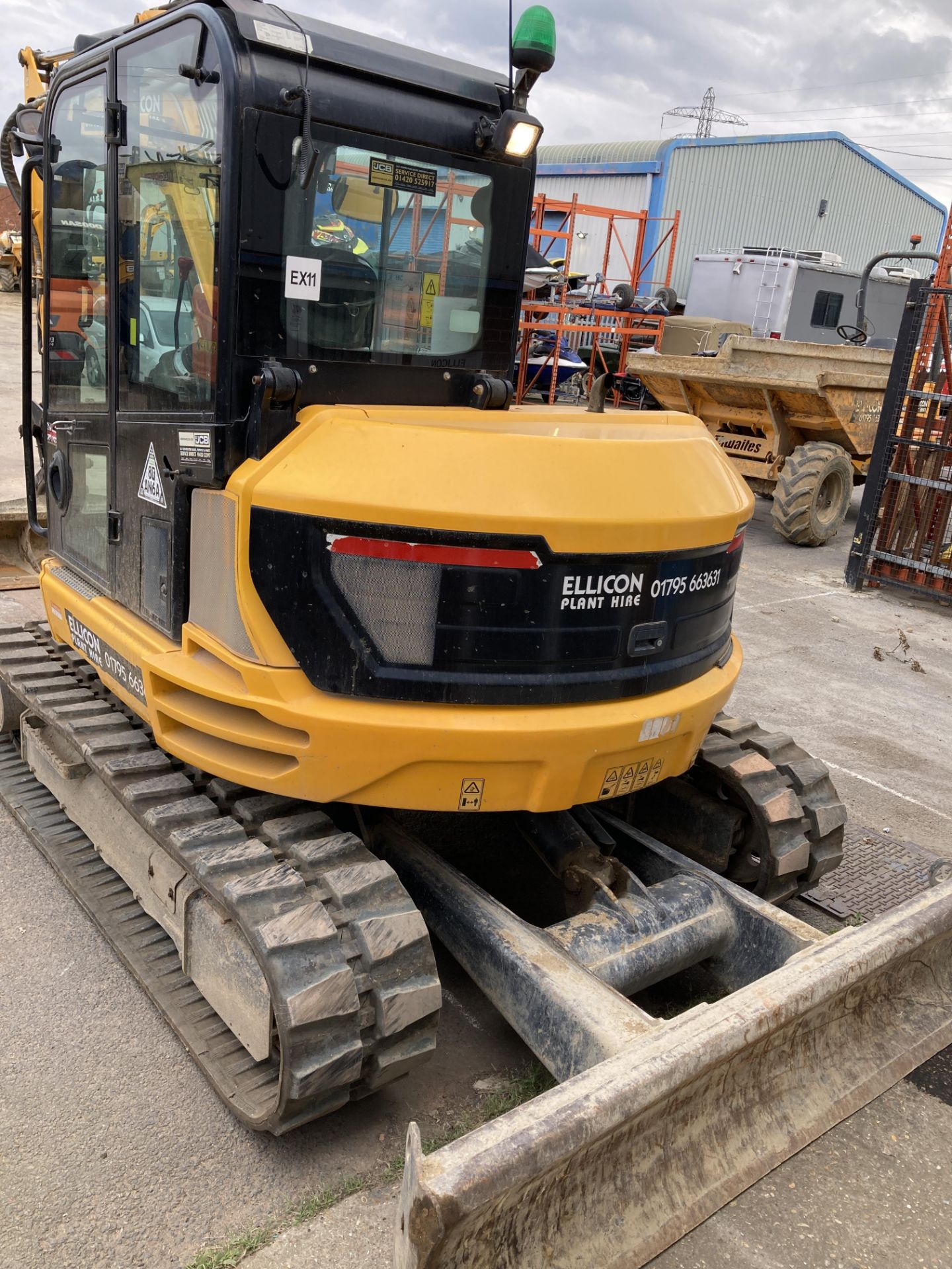 JCB 86C-1 hydraulic excavator (2016) - Image 13 of 21