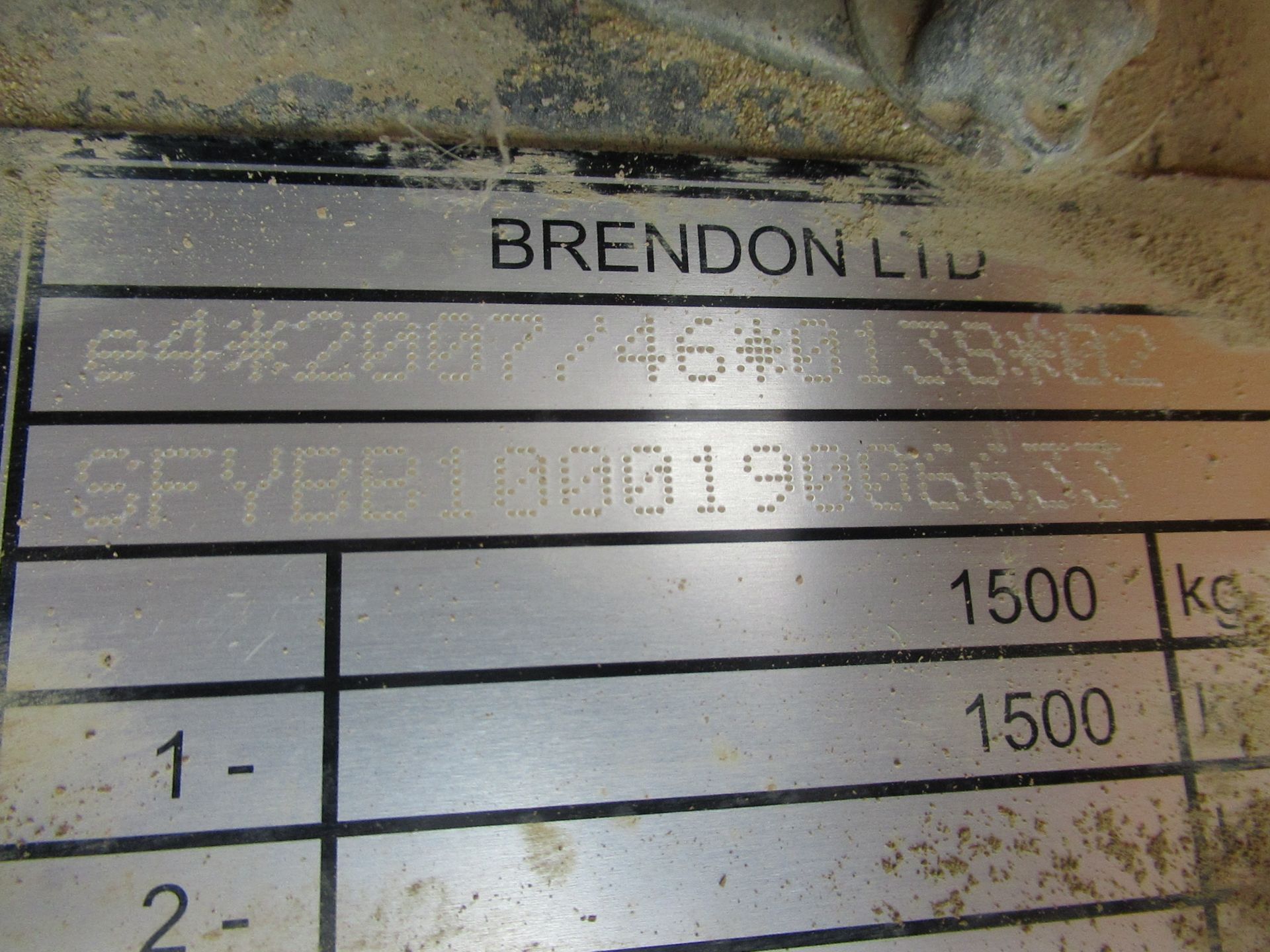 Brendon BB1000 towed diesel power washer/bowser - Image 4 of 5