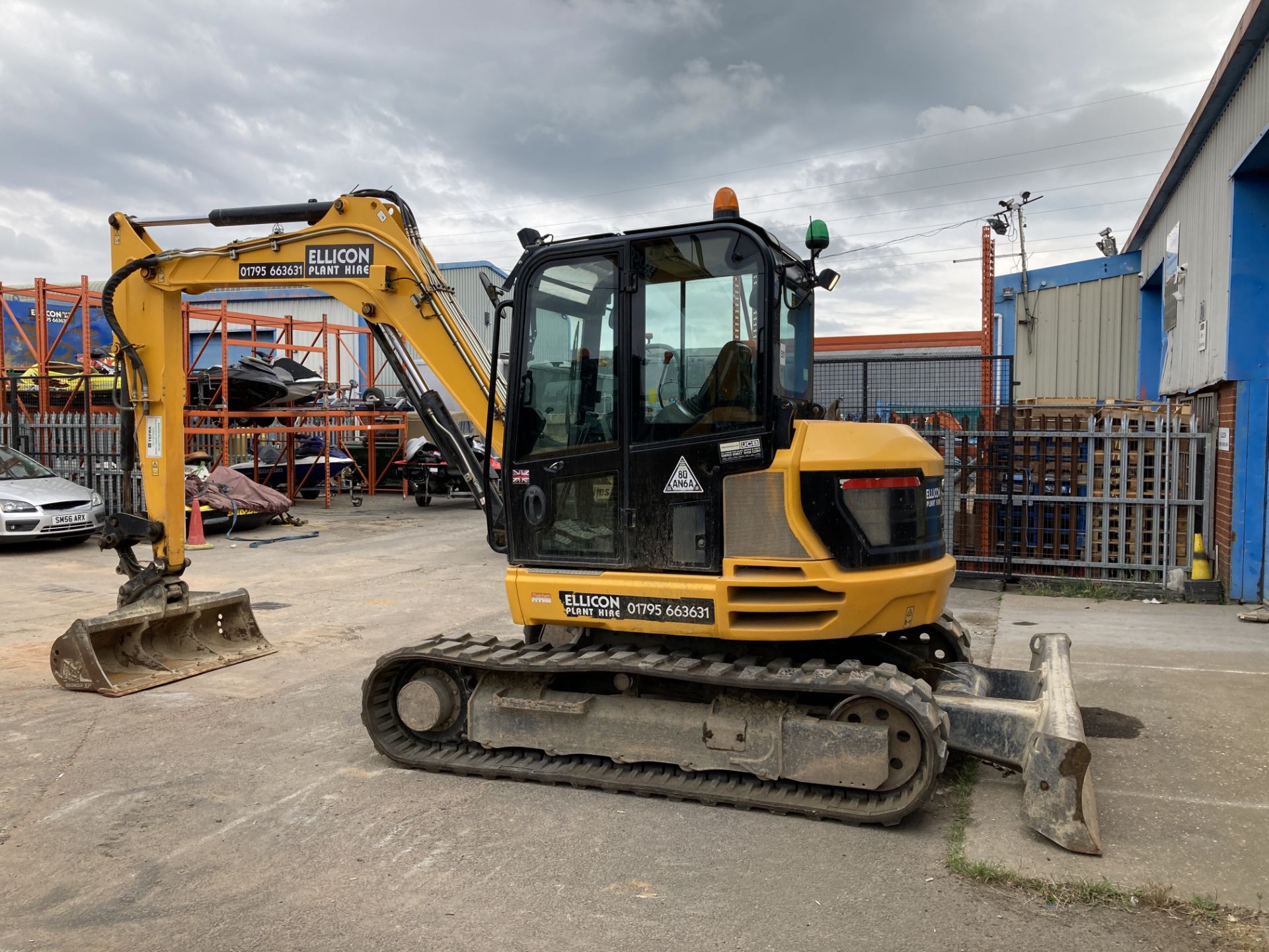 JCB 86C-1 hydraulic excavator (2016) - Image 3 of 21