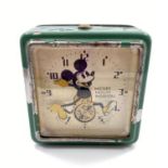 A Wonderful and Rare 1930s Mickey Mouse Clock. Made by Ingersoll. In Full working order! Some