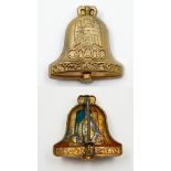 1936 Berlin Olympics Bell Badge.