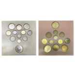 Italian 1999 Uncirculated Mint Set of Coins Celebrating Vittorio Alfieri. 12 coins in total. Comes