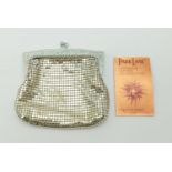 A Vintage Park Lane Brand Metal Purse. Made from the finest Australian Metals. Good exterior